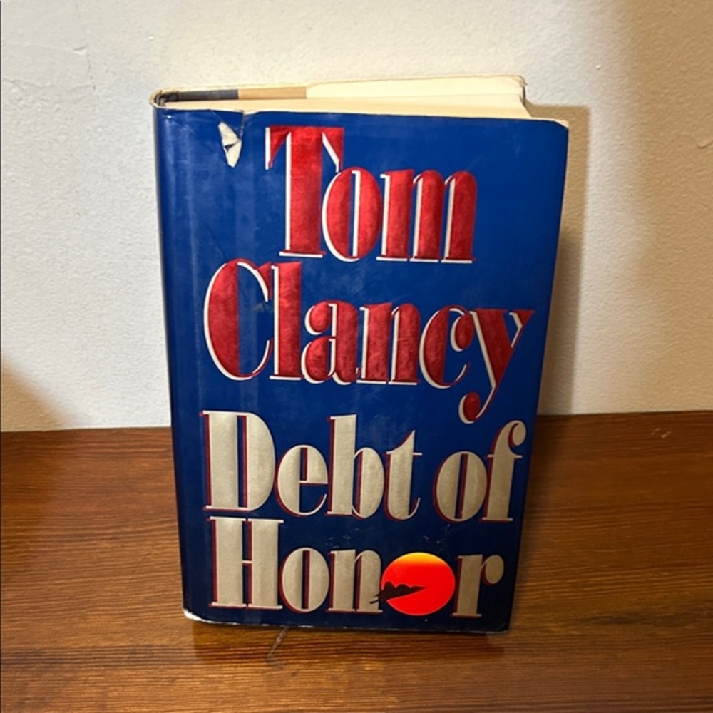 Tom Clancy Debt of Honor Hardcover Book - Picture 1 of 3